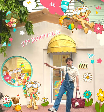 [05/25 -06/25] Collaboration &amp; Mini solo exhibition ‘I’M BLOOMING’ with Itti homemade ice cream at 2 branches